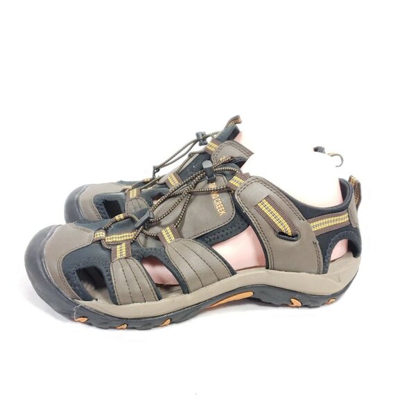 Highland Creek Fisherman Sandals Men's Size 9 Brown Synthetic - Picture 4 of 7